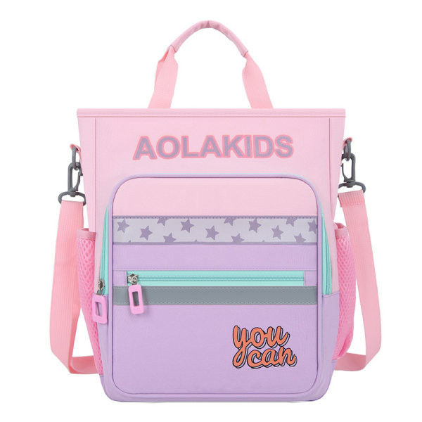 Νέο μοντέλο πάνινη παιδική τσάντα με επιγραφή για κορίτσια