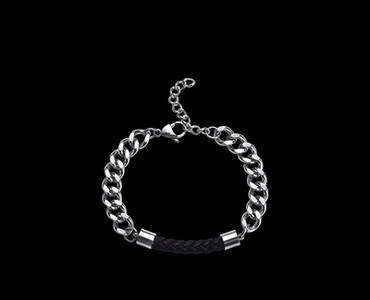 Vīriešu tērauda rokassprādze