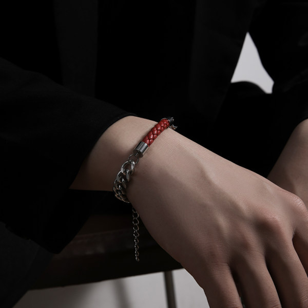 Vīriešu tērauda rokassprādze