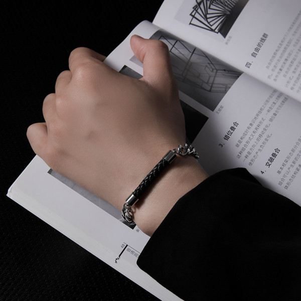 Vīriešu tērauda rokassprādze