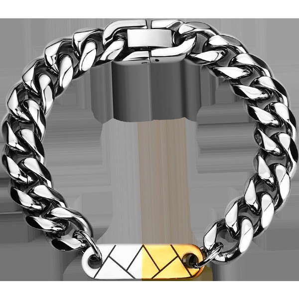 Ανδρικό μεταλλικό βραχιόλι
