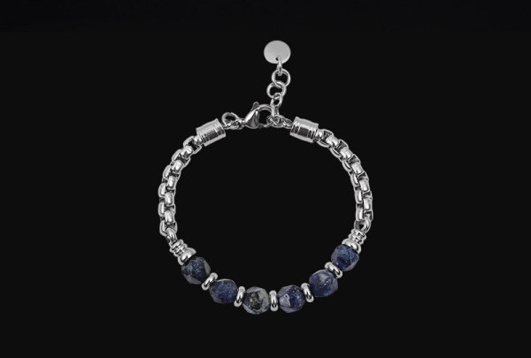 Jauna modeļa vīriešu rokassprādze ar krellēm