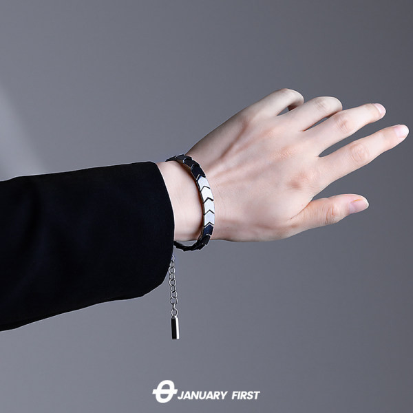 Vīriešu ikdienas kulonu rokassprādze