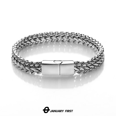 Divrindu vīriešu rokassprādze ar magnētisku sprādzi