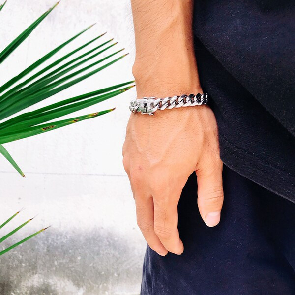 Pletena muška narukvica