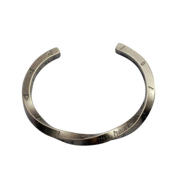 Vīriešu retro titāna tērauda rokassprādze