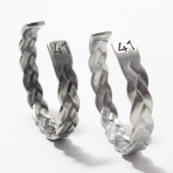 Retro muška čelična narukvica