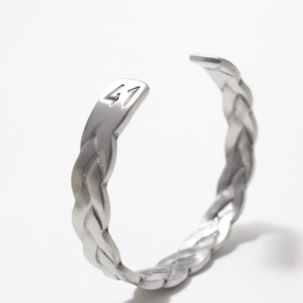 Retro muška čelična narukvica