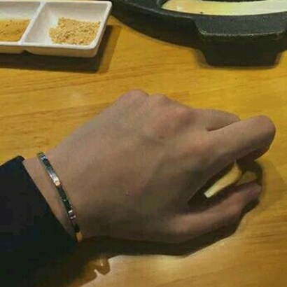 Ανδρικό casual βραχιόλι σε δύο σε δύο χρώματα