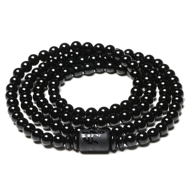 Vīriešu ikdienas rokassprādze ar pērlītēm