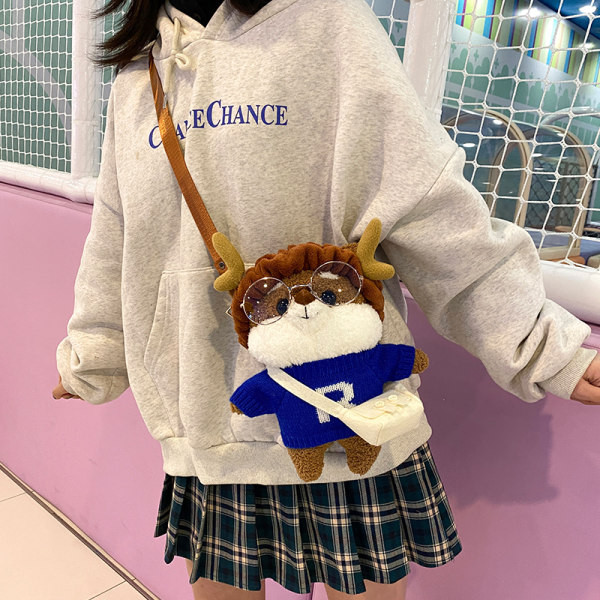 Bērnu dūnu soma ar 3D plecu elementu