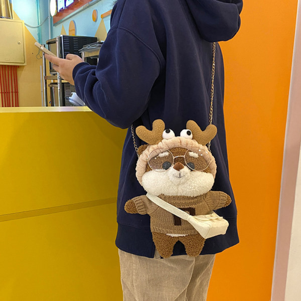 Bērnu dūnu soma ar 3D plecu elementu