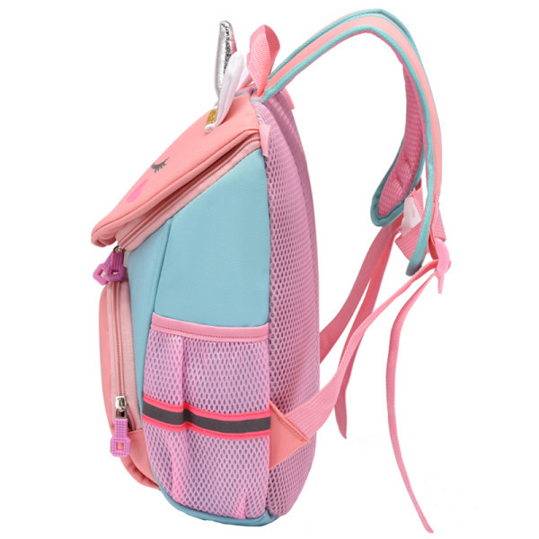 Krāsaina bērnu mugursoma ar 3D elementu un platām plecu siksnām