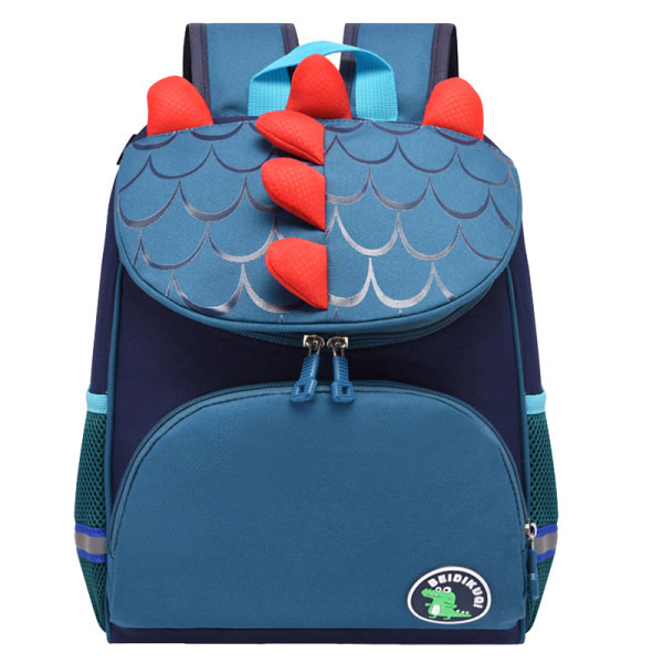 Krāsaina bērnu mugursoma ar 3D elementu un platām plecu siksnām