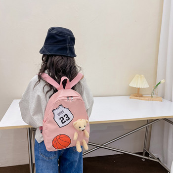 Детска раница с апликация ежедневен модел