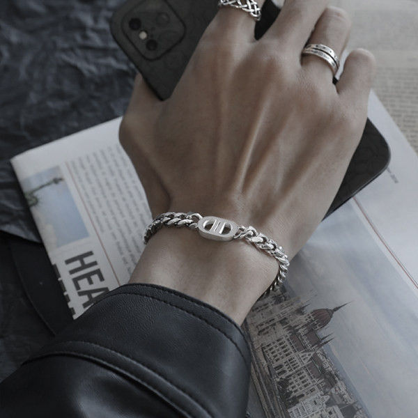 Vīriešu tērauda rokassprādze