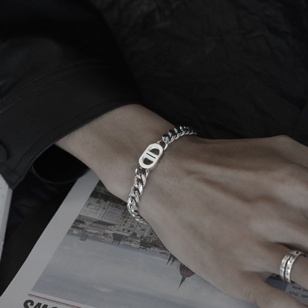 Vīriešu tērauda rokassprādze