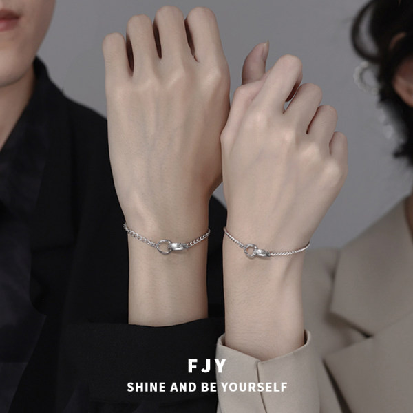 Alkalmi mintás karkötő pároknak