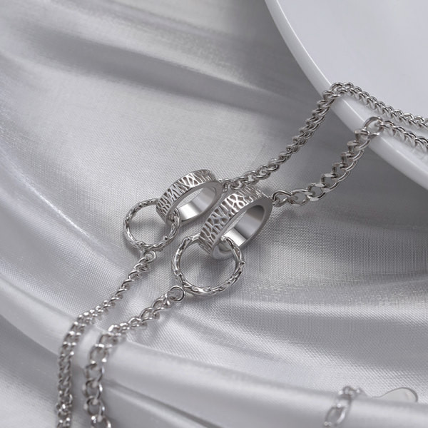 Alkalmi mintás karkötő pároknak