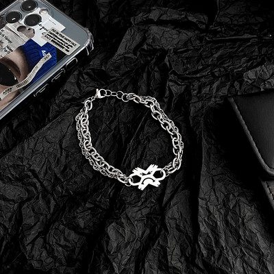 Μοντέρνο ανδρικό βραχιόλι με μενταγιόν διάφορα μοντέλα