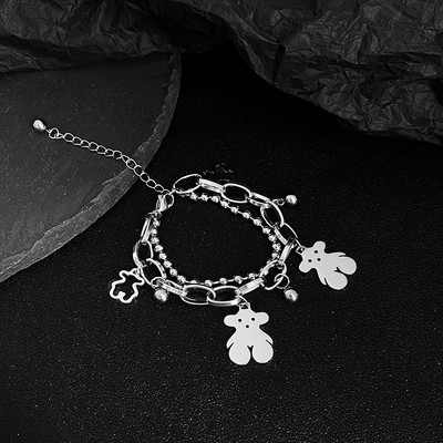 Μοντέρνο ανδρικό βραχιόλι με μενταγιόν διάφορα μοντέλα