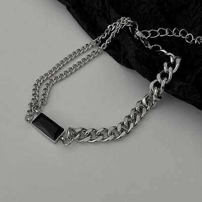 Vīriešu ikdienas akmens rokassprādze