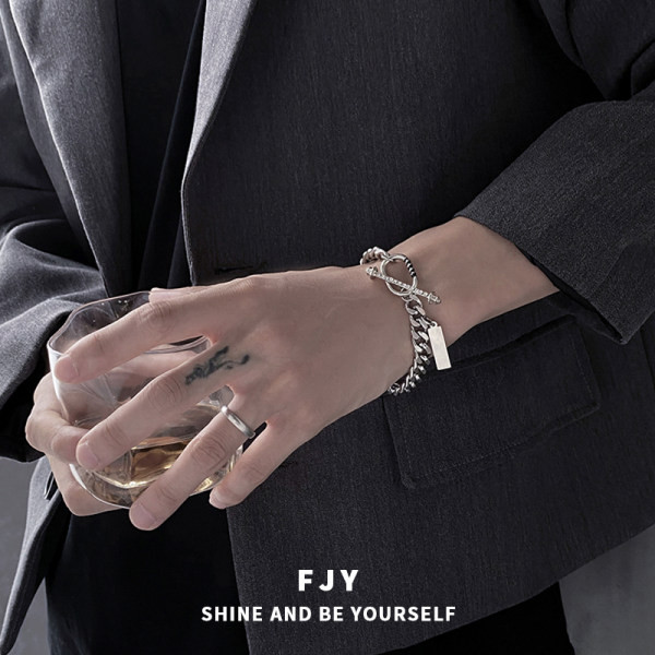 Vīriešu ikdienas pīta rokassprādze