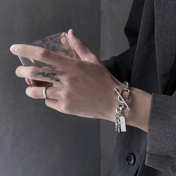 Vīriešu ikdienas pīta rokassprādze