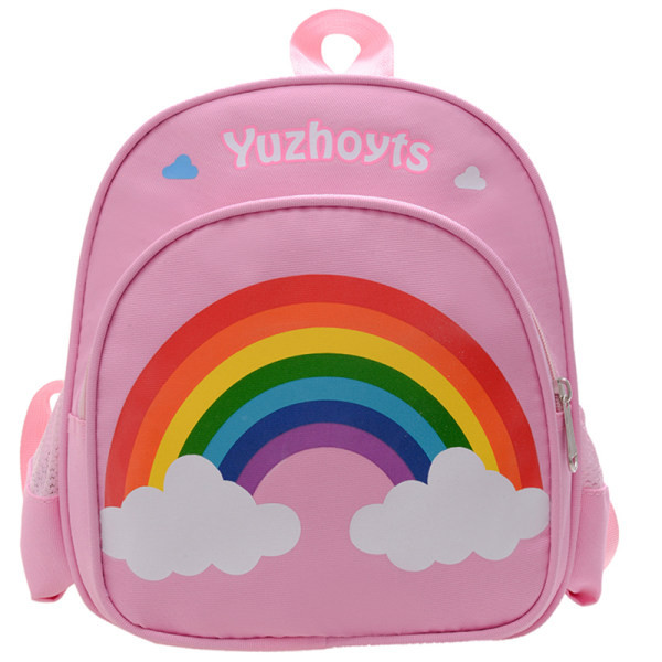 Gyermek textil hátizsák applikációval és felirattal