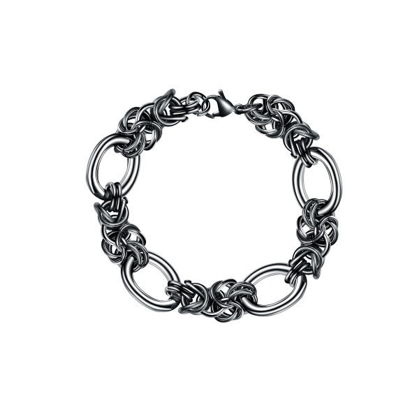 Vīriešu tērauda rokassprādze