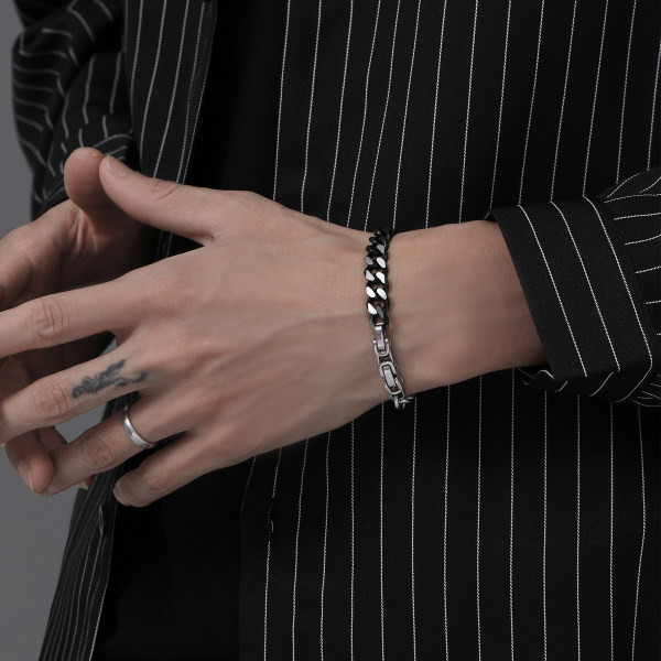 Férfi fonott alkalmi karkötő