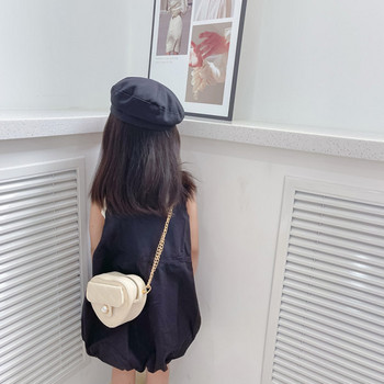 Детска малка чанта за момиче с цип и дръжка за рамо