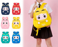 Jauna modeļa bērnu mugursoma ar 3D aplikāciju un uzrakstu