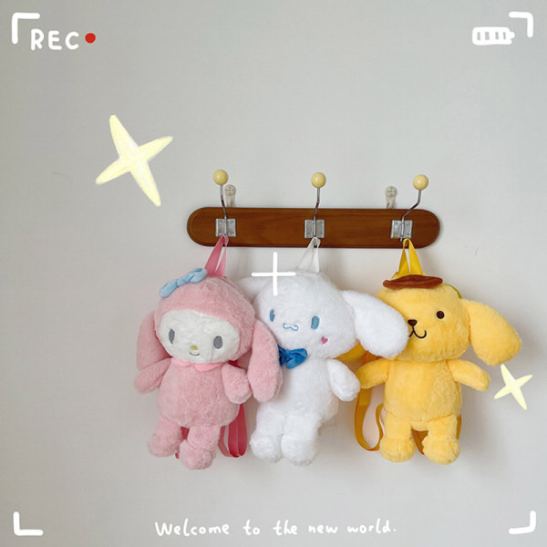 Bērnu plīša mugursoma zēniem un meitenēm