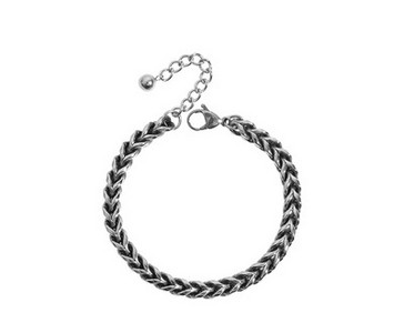 Vīriešu tērauda rokassprādze trīs modeļi