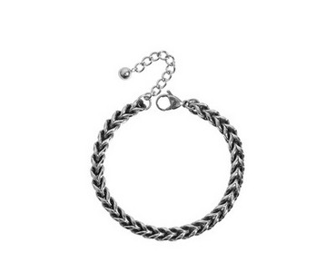 Vīriešu tērauda rokassprādze trīs modeļi