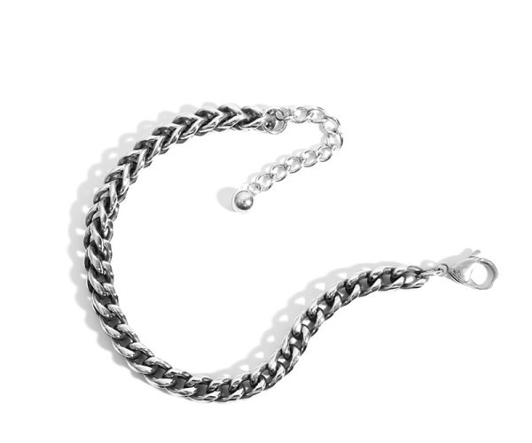 Vīriešu tērauda rokassprādze trīs modeļi