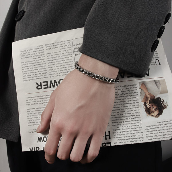 Vīriešu tērauda rokassprādze trīs modeļi