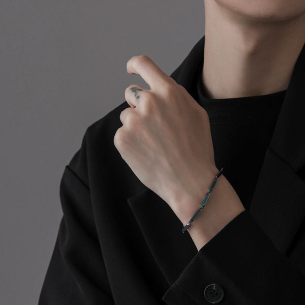 Színes férfi karkötő