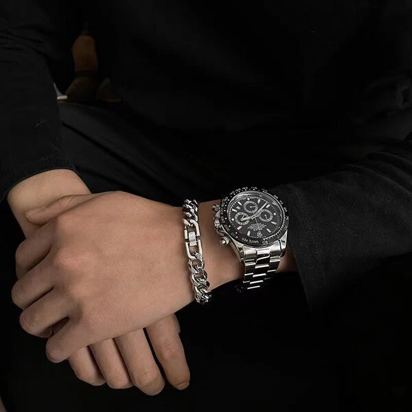 Vīriešu ikdienas pīta rokassprādze