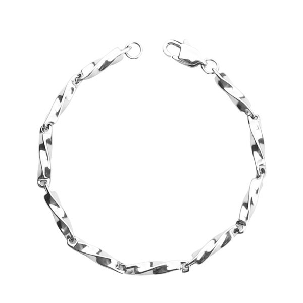 Ikdienas vīriešu tērauda rokassprādze