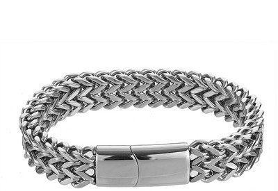 Moderna vīriešu rokassprādze ar magnētisku sprādzi