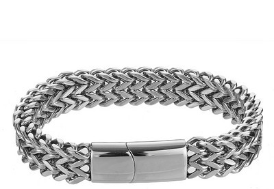 Moderna vīriešu rokassprādze ar magnētisku sprādzi