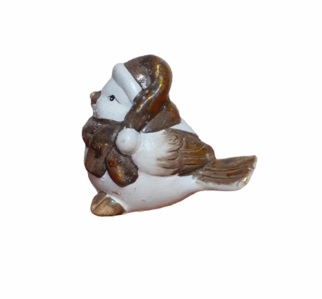 Фигурка Ahelos, Птичка, Керамична, 7х9  см.