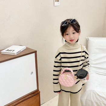 Детска малка чанта за момичета с дръжка за рамо