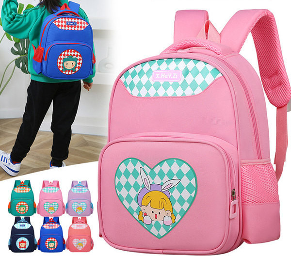 Gyermek hátizsák zsebbel, különböző színekben