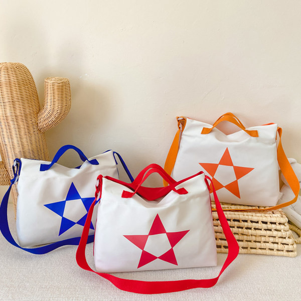 Tekstila soma ar garu regulējamu rokturi meitenēm un zēniem