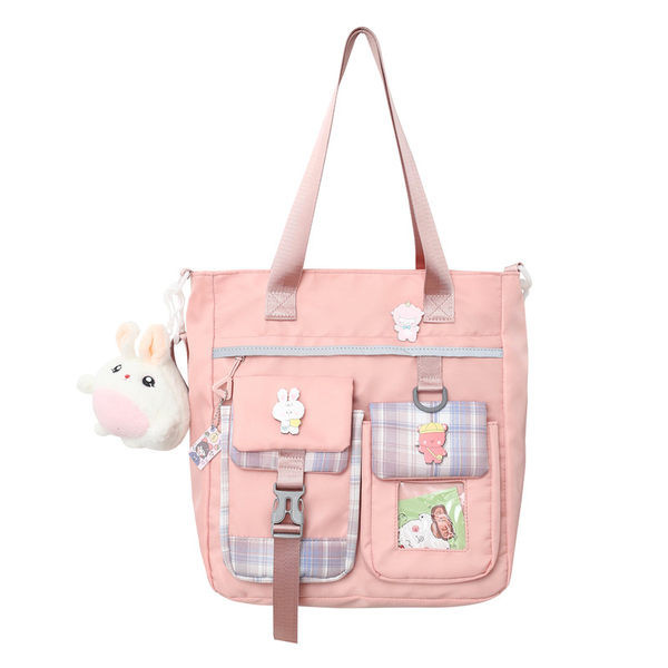 Tekstila moderna aplikācijas soma zēniem un meitenēm