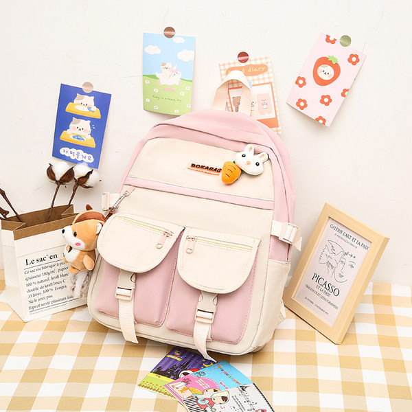 Bērnu mugursoma ar platām lencēm zēniem un meitenēm