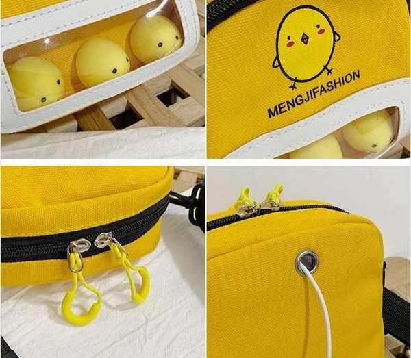 Bērnu soma - ar ārējo kabatu